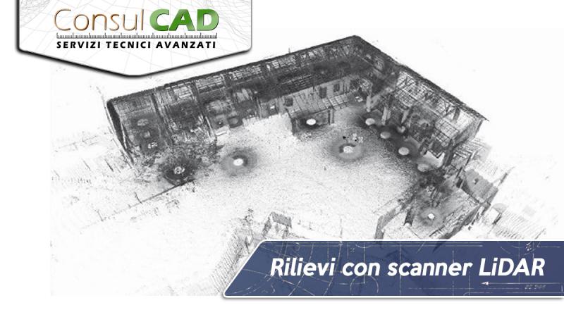 Rilievi  laser con scanner LIDAR - ConsulCAD San Sisto (PG) - Umbria
