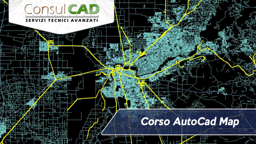 Corso AutoCad Map - Consulcad - Peugia, Umbria